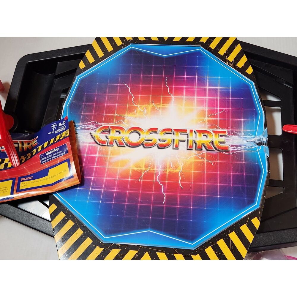Crossfire Tabletop Rapid‑Fire Game Complete Set Hasbro 2016 - Picture 3 of 8